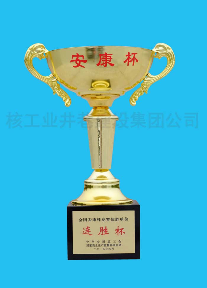 全国安康杯竞赛优胜单位连胜杯